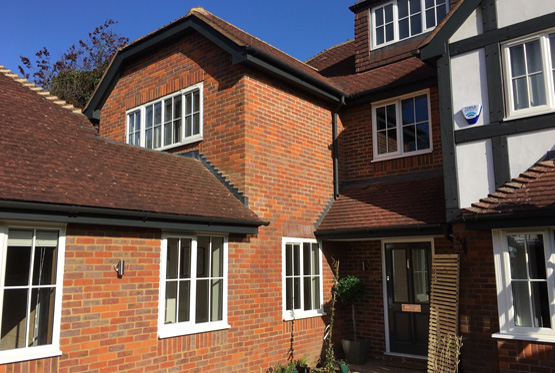 Georgian double glazed windows & Origin bifolding doors, Beaconsfield, Buckinghamshire