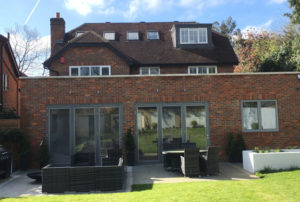 03 - Georgian double glazed windows & Origin bifolding doors, Beaconsfield, Buckinghamshire