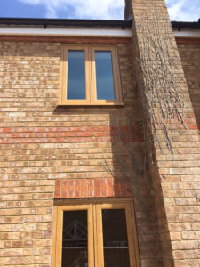 04 - Irish Oak Flush Casement UPVC Windows installed in Wavendon Gate, Beaconsfield