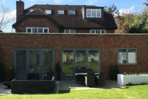 05 - Georgian double glazed windows & Origin bifolding doors, Beaconsfield, Buckinghamshire