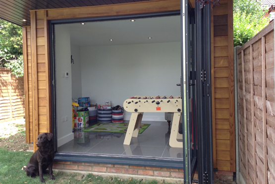 Home office and playroom project in Beaconsfield