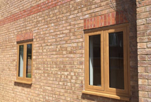 05 - Irish Oak Flush Casement UPVC Windows installed in Wavendon Gate, Beaconsfield