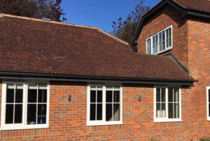 06 - Georgian double glazed windows & Origin bifolding doors, Beaconsfield, Buckinghamshire