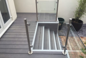 07 - PVC sliding sash windows, aluminium bifolding doors & composite decking Newport Pagnell, Beaconsfield, Bukinghamshire