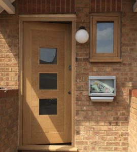 07 - Irish Oak Flush Casement UPVC Windows installed in Wavendon Gate, Beaconsfield