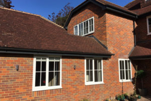 08 - Georgian double glazed windows & Origin bifolding doors, Beaconsfield, Buckinghamshire