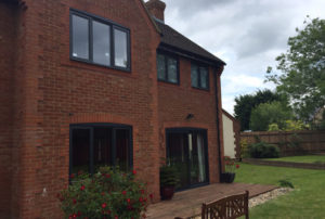 03 - Grey Flush Aluminium Windows & Patio Doors in Bicester, Oxfordshire